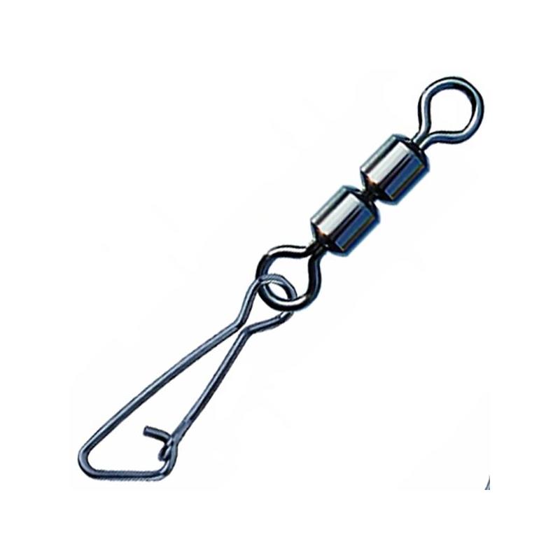 Émérillon Agrafe Nytro Connex Double Feeder Swivel With Hooked Snap – Gun Metal · N°10 · 8 · 5.5