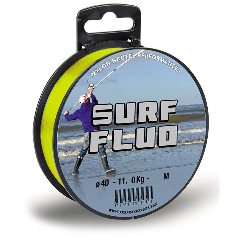 Nylon Ragot Surf Fluo – 300M / Jaune / 35/100 / 9.4 / 300