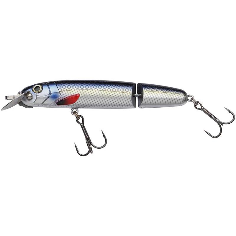 Leurre Flottant Abu Garcia Beast HI-LO Jointed – 12CM / Blue Herring / 1 / 2.5 / N°2 / 12 / 47 / Flottant