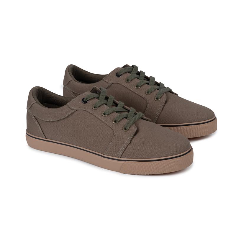 Chaussures Homme Fox Khaki Canvas Shoes – Kaki / 43