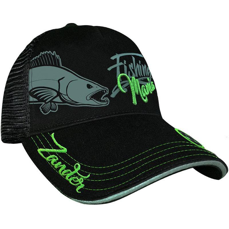 Casquette Homme Hot Spot Design Cap Zander Mania – Noir / Noir / Unique