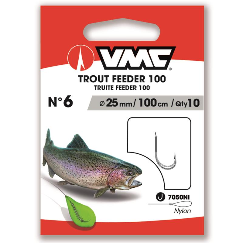 Hameçon Monté Vmc Trout Feeder 100 – 10 · 20/100 · N°10 · 100