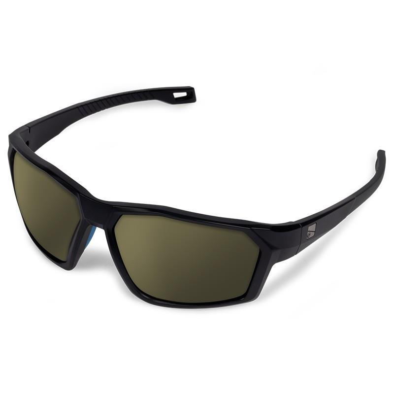 Polarisantes Preston Innovations Absolute Wrap Sunglasses – Lunettes – 13.4 X 2 X 12.2 / Ambre Marron / Noir