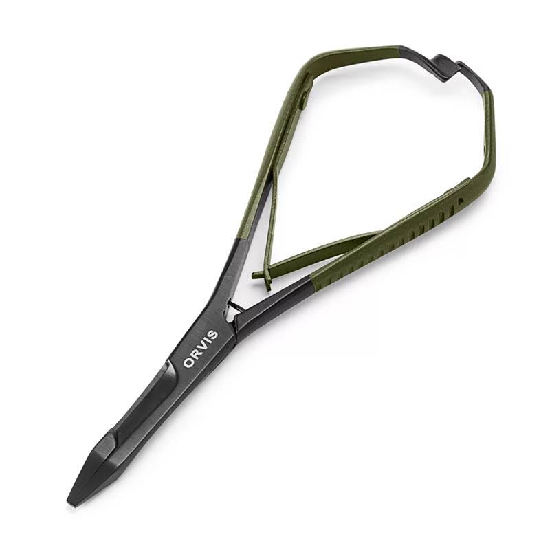 À Clamper Orvis Flow Mitten Clamp – Pince – Olive-Noir