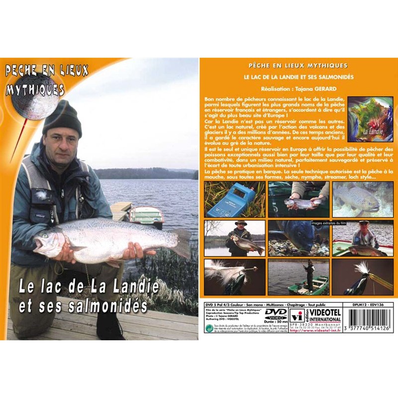 Dvd le Lac de la Landie et Ses Salmonides