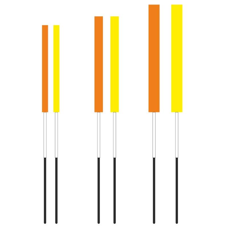 Pack Antennes Garbolino Insert pour Wagglers Competition Sp – Par 6 / 6 / Carbone