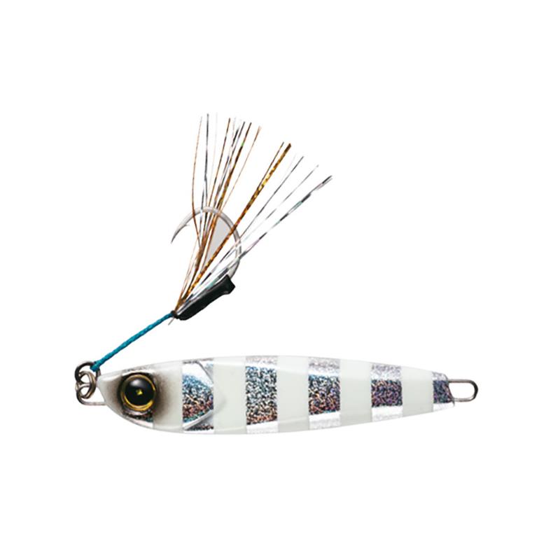 Jig Hayabusa Jigging Sabiki EX450 – Zebra Blue Glow · 45/100 · 20