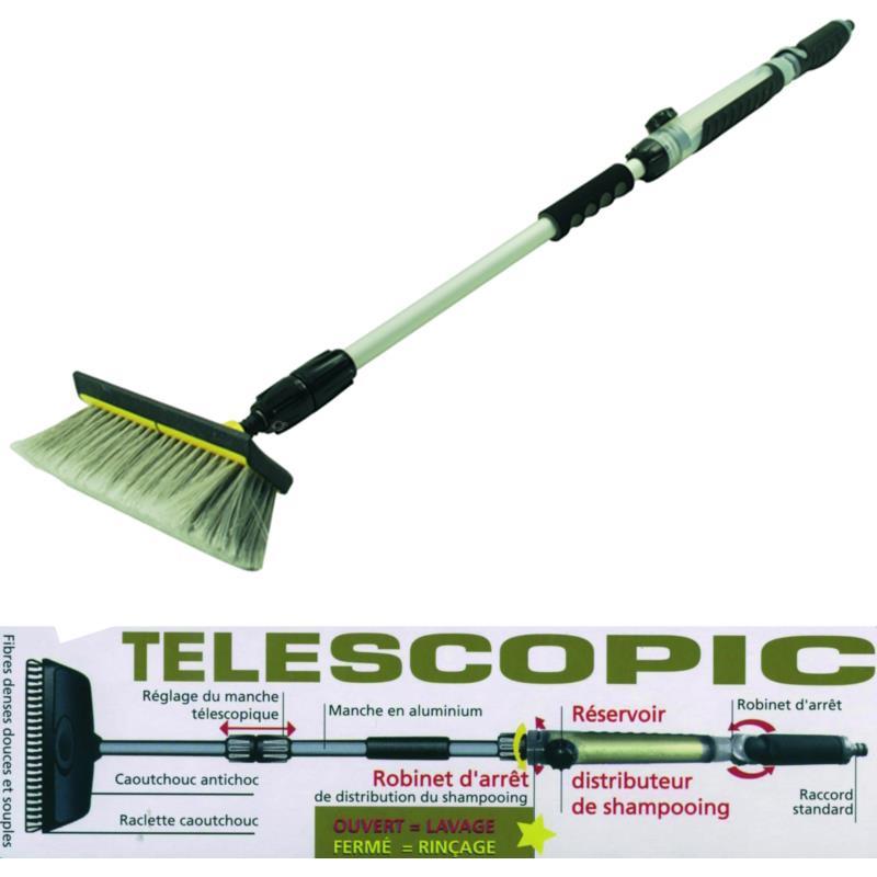 Brosse de Lavage Euromarine Telescopique – 120 · 175 · 800
