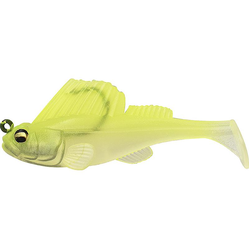 Arme Megabass Dark Sleeper 2.4 1/4OZ – Leurre Souple – 6CM · Clear Chart · 1 · 6 · 7