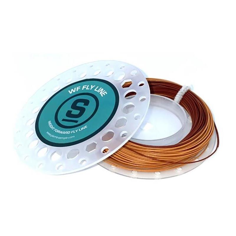 Soie Mouche Sempe Wf Fly Line – 30M / Orange-Chocolat / #4 / 30