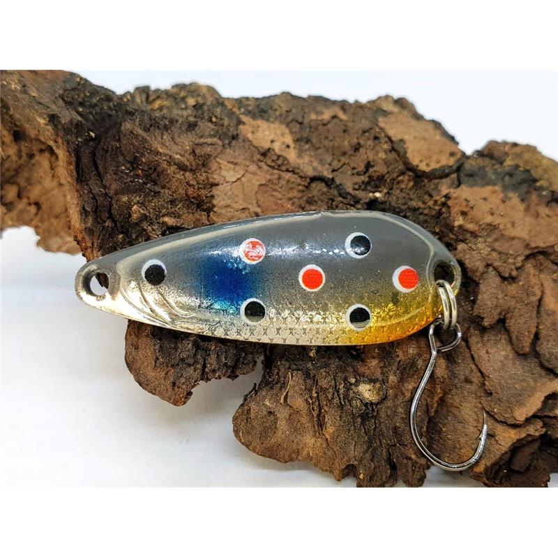 Cuiller Ondulante Pyrénées Leurres & Co Spoonfish – Gris · Gris · 7.7 · 4.1