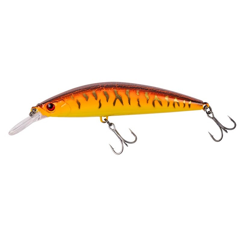 Leurre Flottant Zebco Demonic Minnow – 10,5CM / Browntiger / 1 / 10.5 / 24 / Flottant