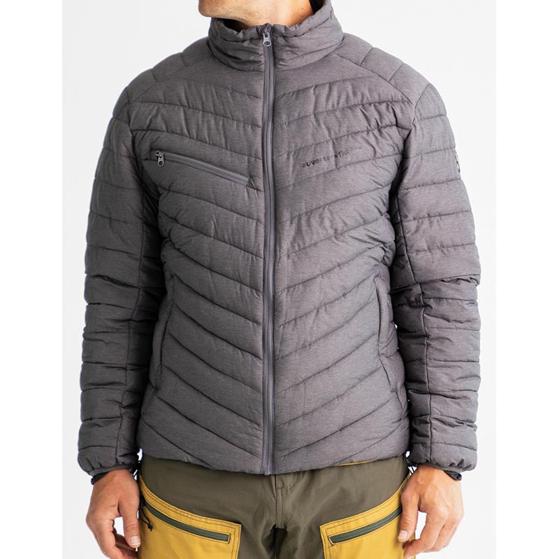 Homme Adventer & Fishing Insulated Jacket Steel – Veste – Gris · Gris · Xs