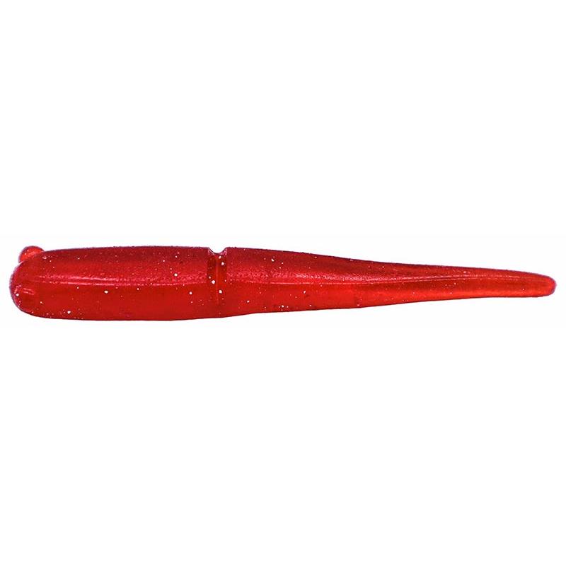 10FTU Pretty Shad – Leurre Souple – 9CM · Par 6 · Red · 6 · 9 · 4
