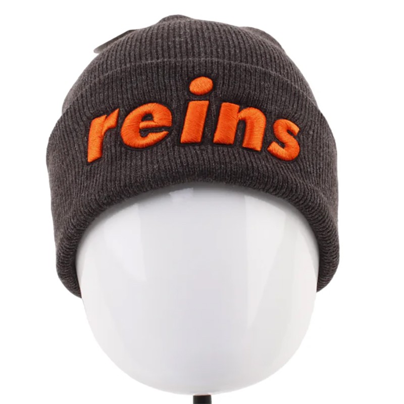 Bonnet Reins – GRIS-ORANGE / Gris-Orange / Unique