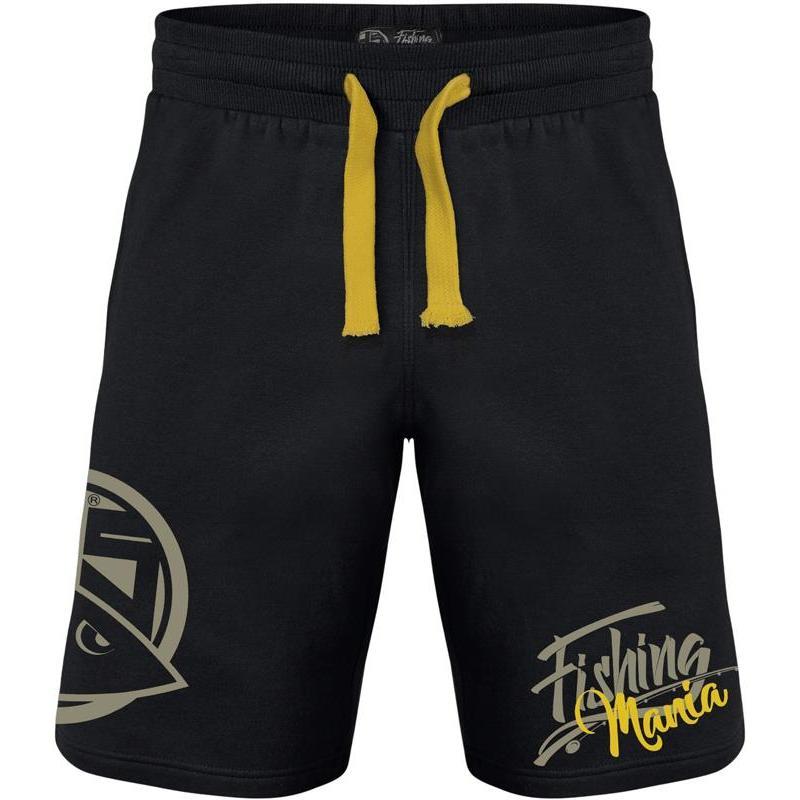 Short Homme Hot Spot Design Fishing Mania – NOIR/JAUNE · Noir-Jaune · M