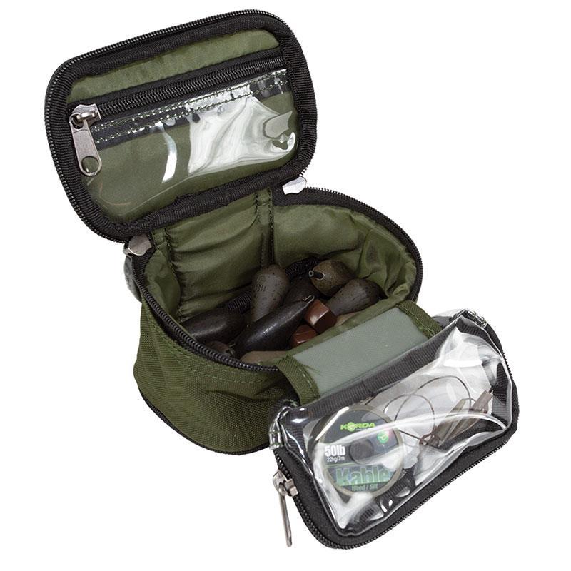 Trousse A Accessoires Aqua Products Black Series Lead & Leader Pouch – 8 X 9 X 15