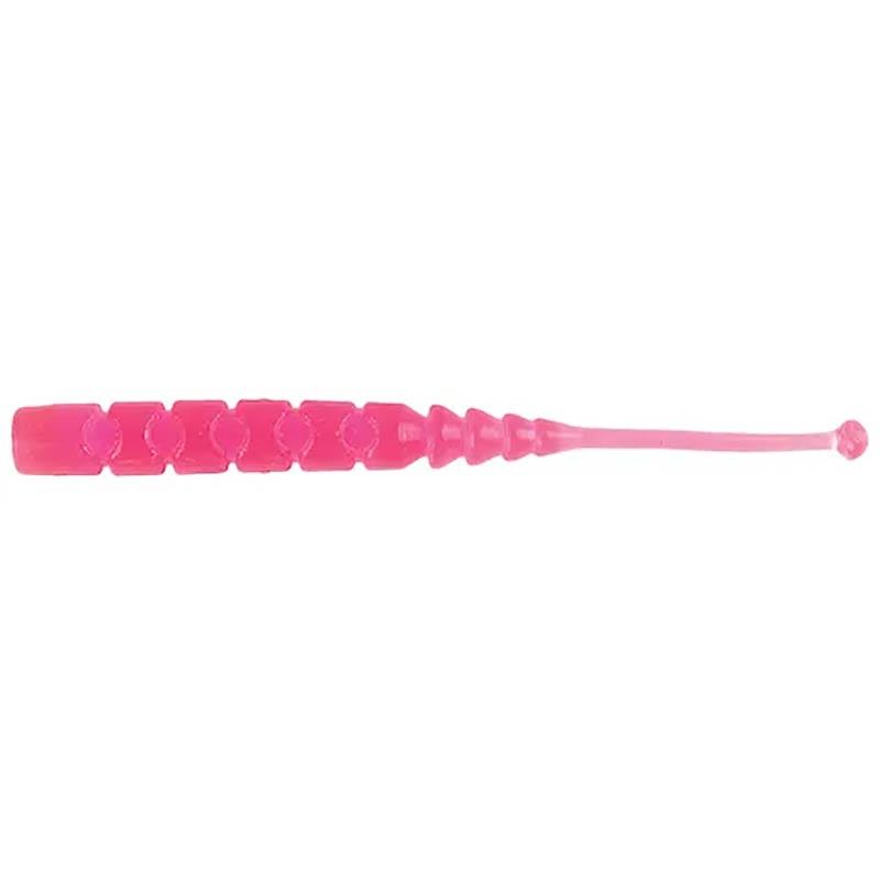 Mustad Ball Tail Micro Finesse Bait – Leurre Souple – 5CM / Par 12 / UV Clear Pink / 12 / 5