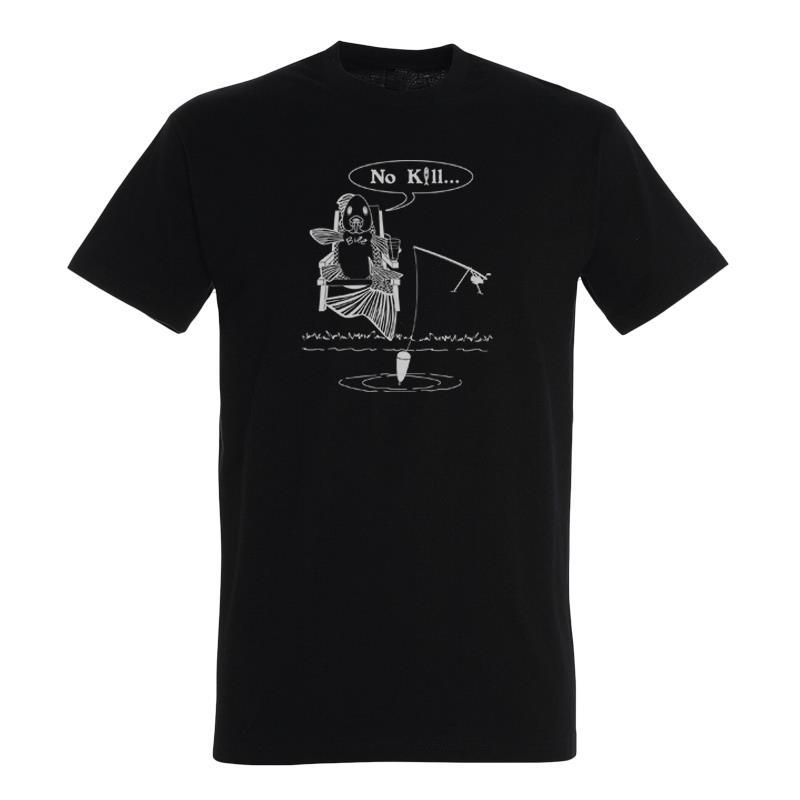 Tee Shirt Manches Courtes Homme Bartavel T1162 No Kill – Noir · Noir · XXXL