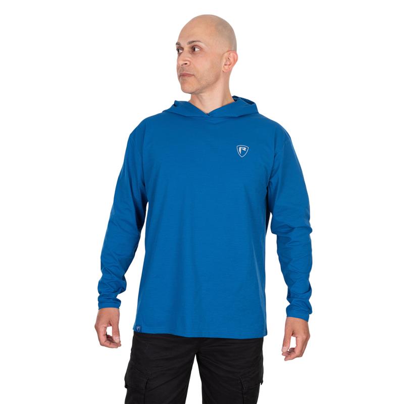 Sweat Homme Fox Rage Blue Hooded T – Bleu · S