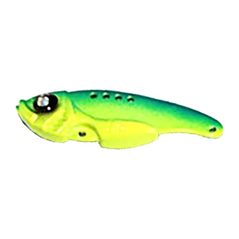 Leurre Lame Volkien Z-VIB 14 – 14G · Blue Black Matte Chartreuse · 1 · 5.5 · 14 · Coulant