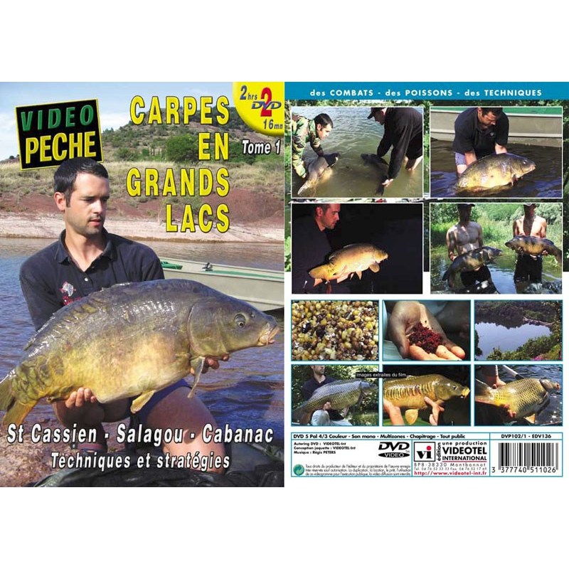 Dvd – Carpes en Grands Lacs
