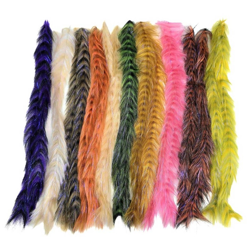 Fibre Devaux Polar Brush Zebre – Bleu/Bleu Clair